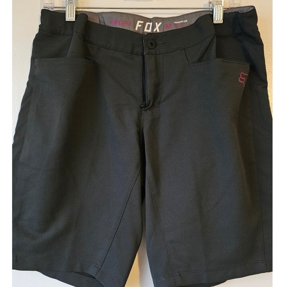 FOX Women’s Dark Gray MTB Shorts – Medium